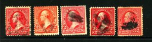 U.S. #265 USED SET