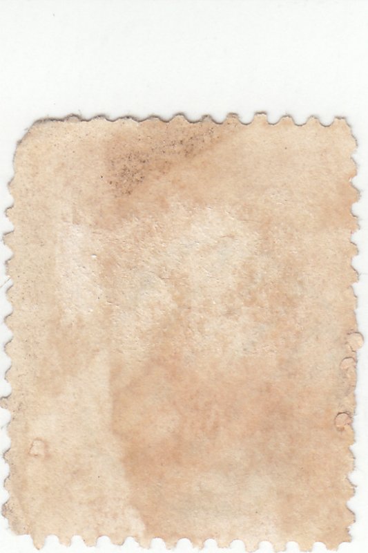 Scott # 65 - 3c Rose - Washington - Fancy Cancel - Parallel Lines in Circle