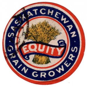 (I.B) Canada Cinderella : Saskatchewan Grain Growers Trade Label