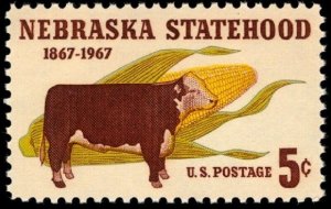 1967 United States USA 926 100 Years of Nebraska Statehood