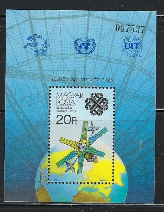 Hungary 2812 MNH Communications Year (fe7287)