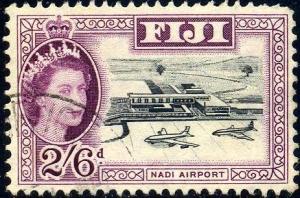 Nadi Airport, Fiji stamp SC#172 used