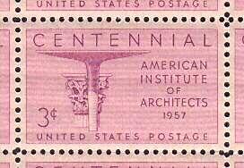 1957 sheet, American Institute of Architects, Sc# 1089