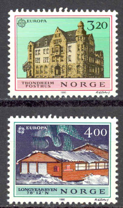 Norway Sc# 980-981 MNH 1990 Europa