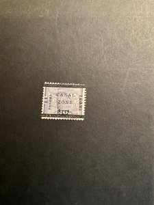 Stamps Canal Zone Scott #16 used