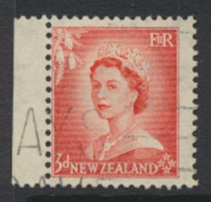 New Zealand  SC# 292  SG 727  Used   QE II Definitive 1954  see details & Scans