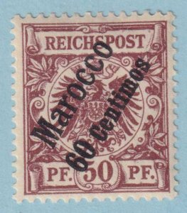 GERMANY OFFICES IN MOROCCO 4 MINT HINGED OG * NO FAULTS EXTRA FINE HNA