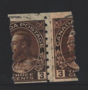 Canada Sc#129 Used paste up