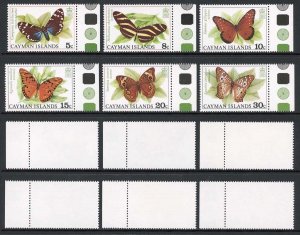 Cayman Is SG435/40 1977 Butterflies U/M Cat 5.75 pounds