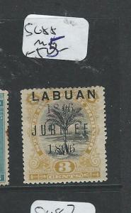 LABUAN (P2101B) 3C TREE  JUBILEE SG85  MOG