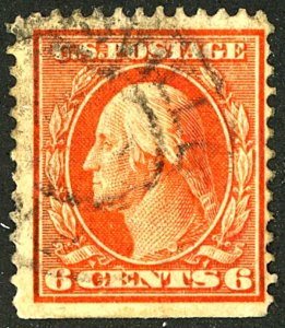 U.S. #336 USED CREASE SML THIN