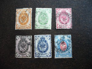 Stamps - Russia - Scott# 46-51 - Used Part Set of 6 Stamps