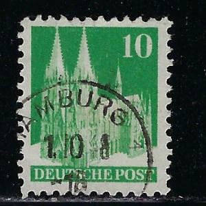 Germany AM Post Scott # 641, used