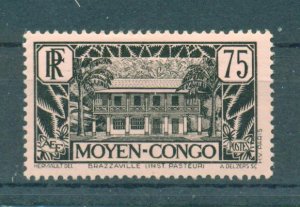 Middle Congo sc# 78 mh cat value $17.00