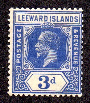 LEEWARD ISLANDS 71 MH SCV $17.50 BIN $8.75 ROYALTY