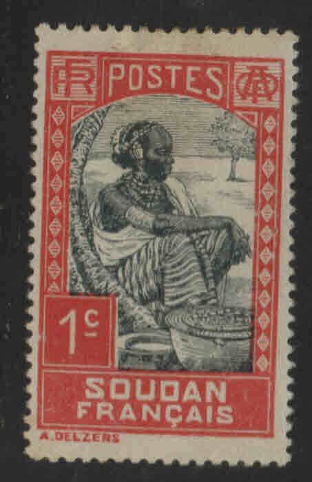 French Sudan Scott 61 MH*