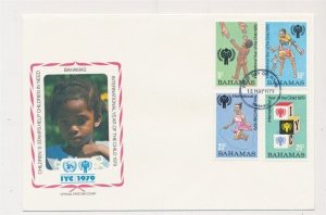 D348359 International Year of the Child 1979 IYC FDC Bahamas