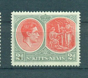 St. Kitts & Nevis sc# 82 (2) mlh cat value $.90