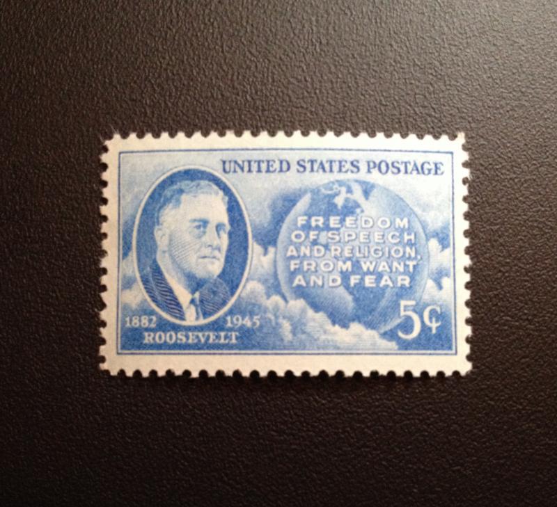 Scott #933 F.D.Roosevelt, MINT, VF+, NH