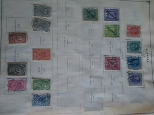 187 Austria stamps 1800s 1900s Collection. 