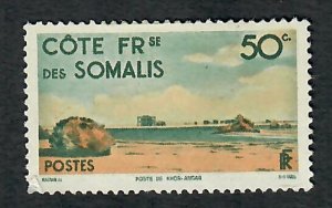 Somali Coast #251 Mint Hinged single