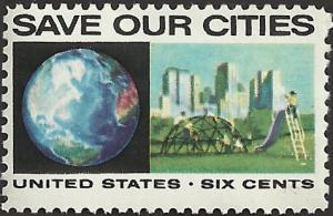 # 1411 MINT NEVER HINGED GLOBE AND CITY