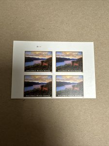 US #5041a $22.95 Express Mail (2016) MNH Special No Die Cut Imperf  Plate Block