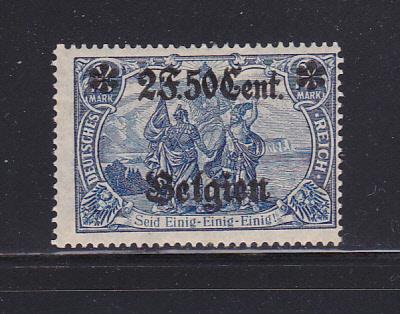 Belgium Under German Occupation N24 MHR Surcharge