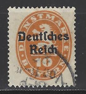 German States Bavaria Scott # O53, used