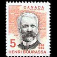 CANADA 1968 - Scott# 485 Jounalist Bourassa Set of 1 NH