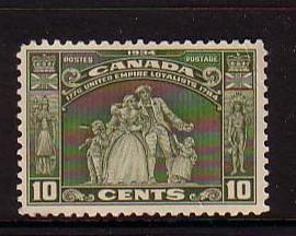 Canada Sc 209 1934 10c Loyalists stamp mint VF