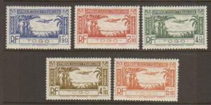 Togo #C1-5 Mint