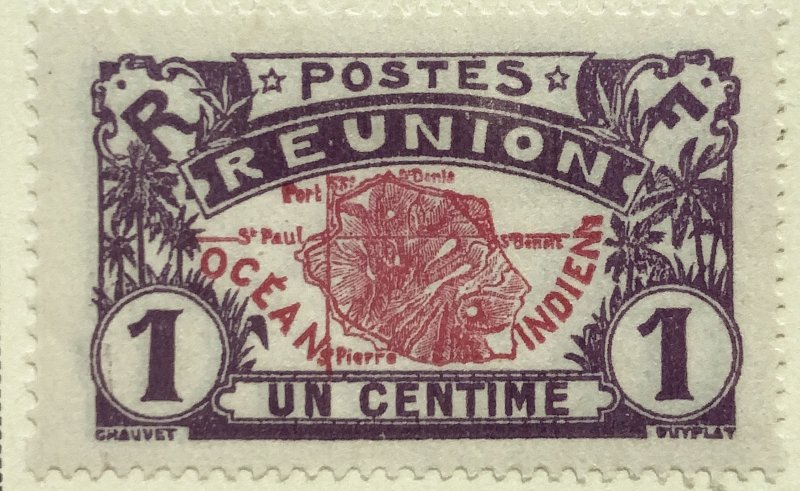AlexStamps REUNION #60 VF Mint 