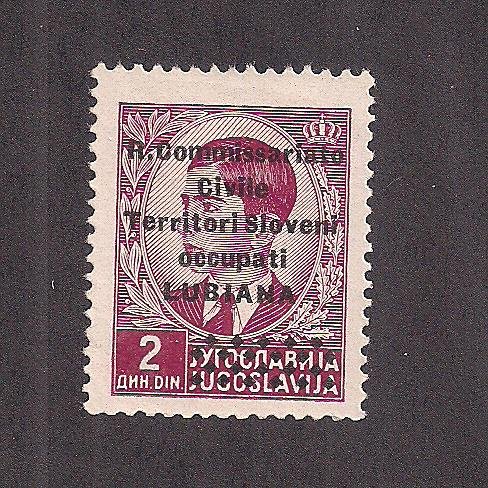 YUGOSLAVIA SC# N22    FVF/MNG  1941