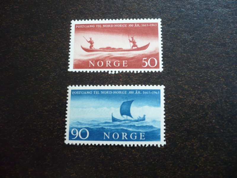 Stamps - Norway - Scott# 437-438 - Mint Never Hinged Set of 2 Stamps