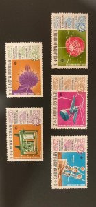 British Colonies: 5 Republic of Maldives stamps -set #1 