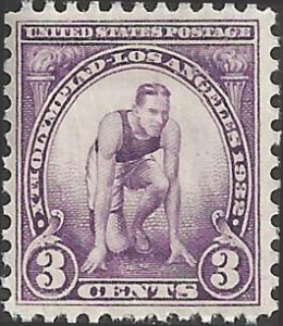 # 718 MINT NEVER HINGED ( MNH ) Violet 10th Olympic Games