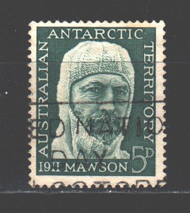 Australian Antarctic Territory (AAT). 1961. 7. Movson geologist, glaciologist...