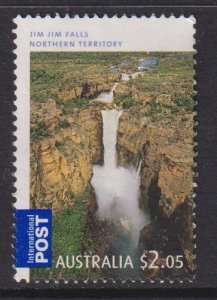 Australia   #2927  used   2008 waterfalls  $2.05  Jim Jim falls