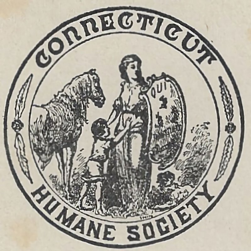 Circa 1885 - Humane Society Business Card - Ephemera 1079