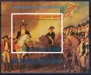 Equatorial Guinea Mi Block 169 MNH American Revolution  SS ZAYIX 0224M0018