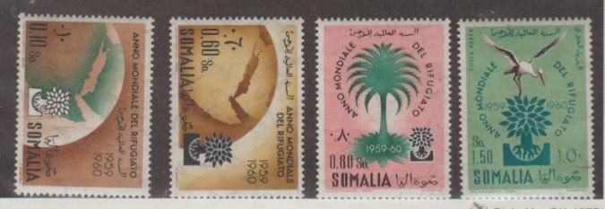 Somalia Scott #239-240-241-C67 Stamps - Mint NH Set