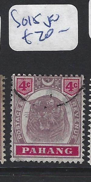 MALAYA  PAHANG   (PP2507B)  TIGER  4C  SG 15   VFU