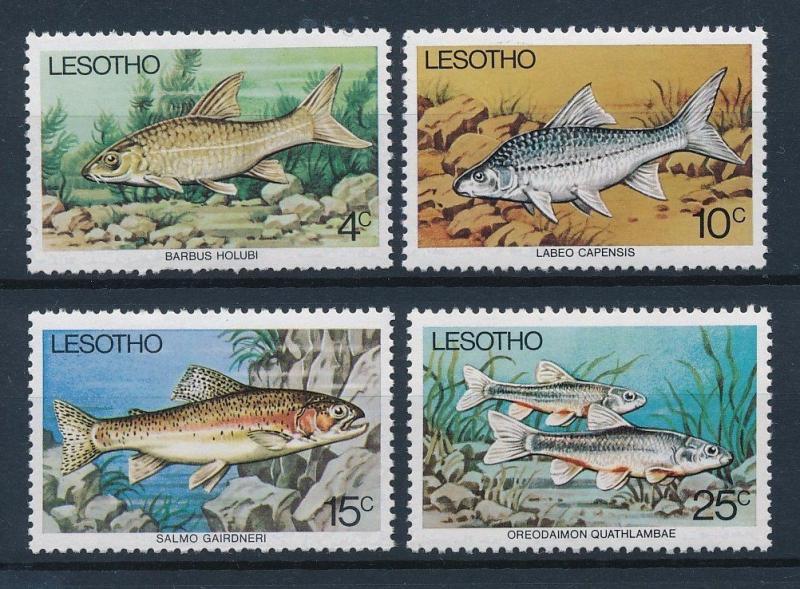 [36630] Lesotho 1977 Marine life Fish MNH