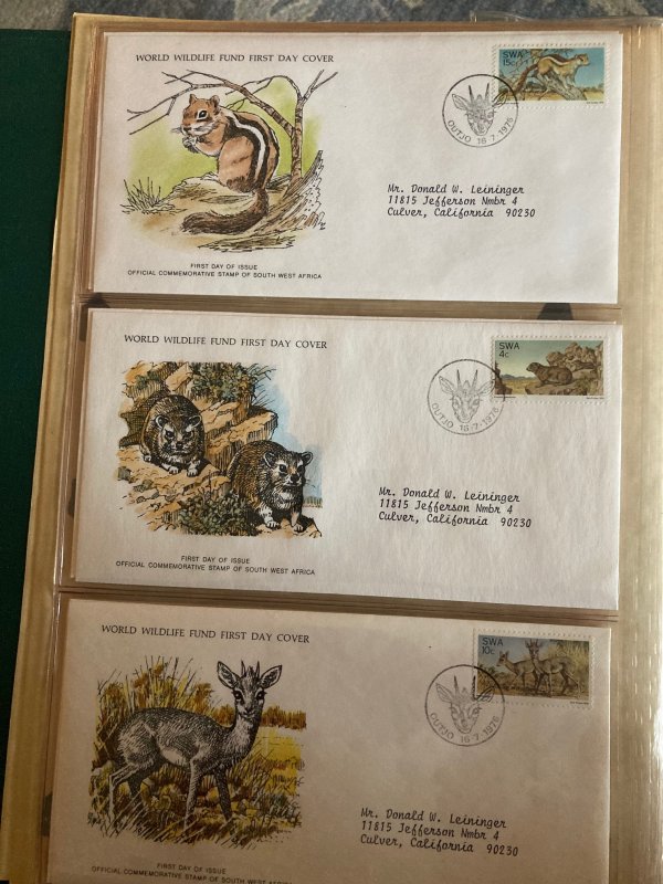 The International Collection of World Wildlife First Day Covers