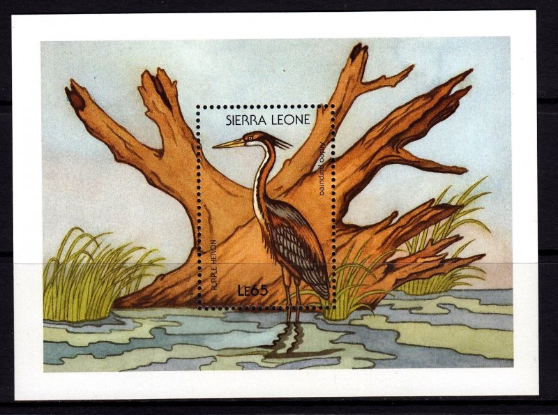 Sierra Leone 1988 Birds Mint MNH Miniature Sheet SC 984