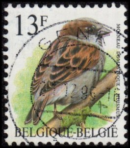 Belgium 1446 - Used - 13fr House Sparrow (1994) (cv $0.55)