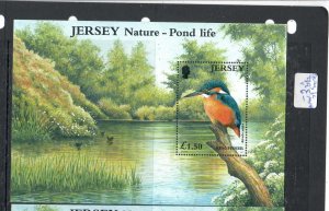 JERSEY SC  995  BIRD    MINI SHEET           MNH  P0130A H