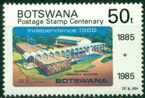 Botswana Scott 367 MNH Postage Stamp Centenary 50c CV$5+