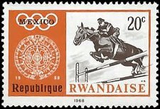 RWANDA   #266 MNH (3)